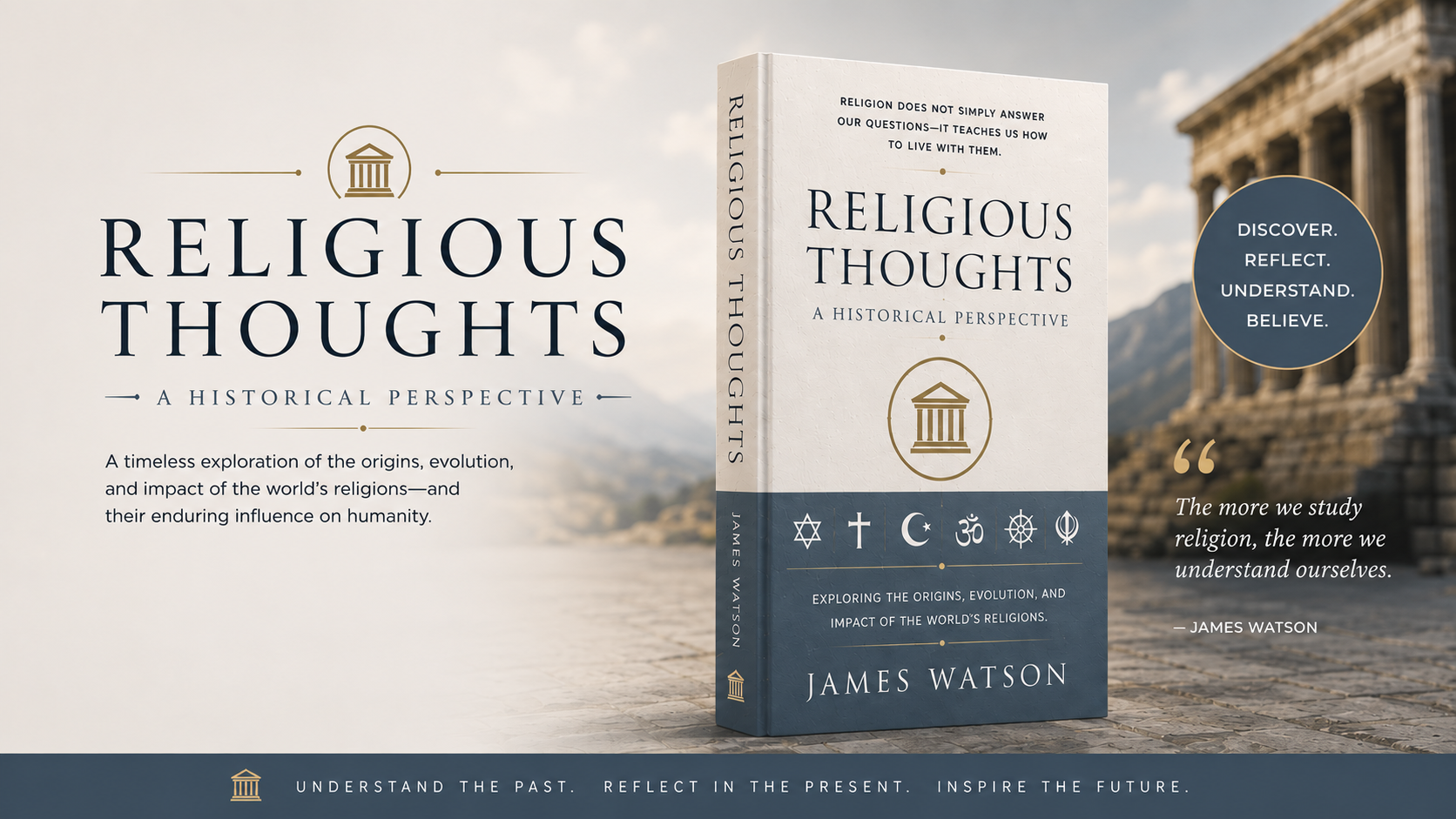 Religious Thoughts by James Watson — book cover designed by AuthorVA