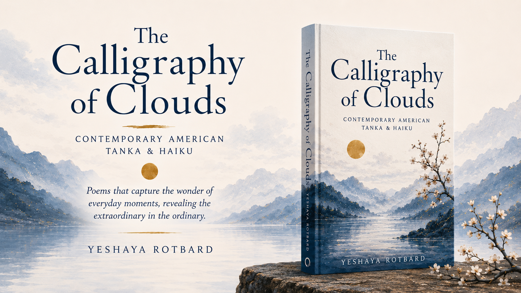 The Calligraphy of Clouds by Yeshaya Rotbard — book cover designed by AuthorVA