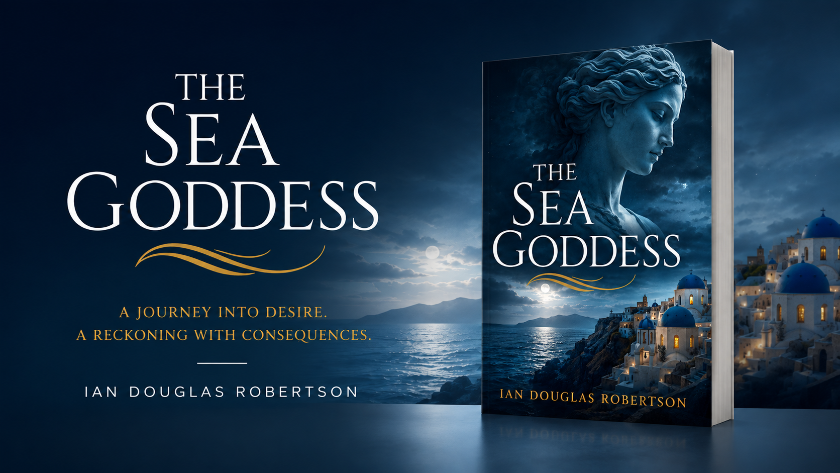 The Sea Goddess by Ian Douglas Robertson — book cover designed by AuthorVA
