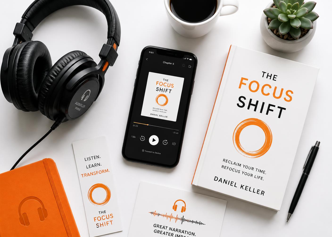 The Focus Shift — Non-Fiction publishing project by AuthorVA